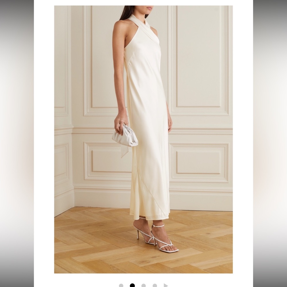 Galvan London bridal halter neck dress never worn FR40